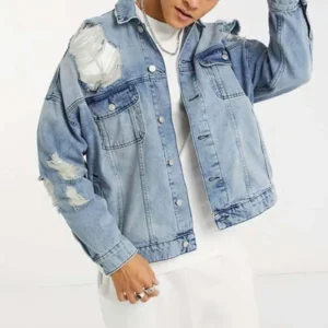 Fully Customized Men's Jean Jackets Available In Bulk