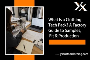 clothing tech pack guide for garment sampling and production
