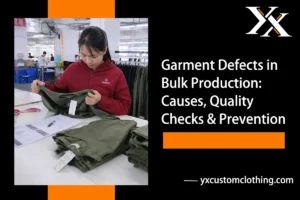 Garment quality control during bulk production